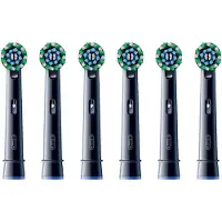 Oral-B Aufsteckbürsten Pro CrossAction schwarz 6er