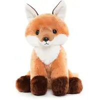Merkloos Flauschiger Plüschvos, 33 cm, für Kinder