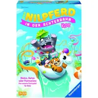 Ravensburger Spiel "Das Nilpferd in der Achterbahn - Kids", bunt, Spiele, Kinder, Spiel, Made in Europe