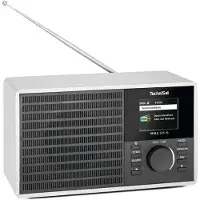 Technisat Digitalradio Viola 305 Ir mit DAB+, UKW, Internetradio, Bluetooth, dimmbarem TFT-Farbdisplay und Wecker