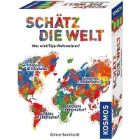 Kosmos Schätz die Welt, Brettspiel, Bildend, 10 Jahr(e), 2 min, 45 min, Familienspiel