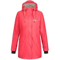 Deproc Damen Friesennerz Regenmantel Regenjacke mit Kapuze Gefüttert Wasserdicht Wetter