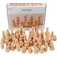 Creativ Company 544184, Bastelset für Kinder, Holz, Holz