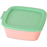 Koziol NORA BOX 750 ml Schale mit Deckel – sweet pink/mid green