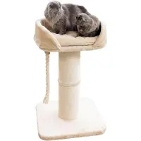 Kerbl 84448, Katzenkratzbaum, Freistehend, Beige, Handwäsche, 580 mm, 580 mm