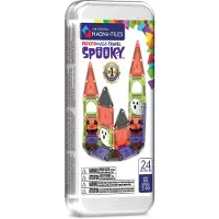Magna-Tiles Magnetisches Reiseset - Gruselig (24 Stück)