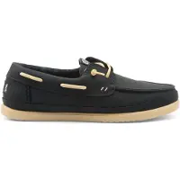 HEY DUDE Harbor Lo Classic Herren Loafer Navy Blazer/Boulder Tan Größe 43