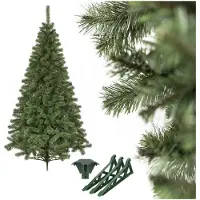Springos Weihnachtsbaum Tannenbaum Tanne 180 cm Künstlich Naturgetreu Christbaum inkl. Ständer