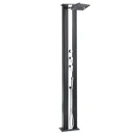 Star Pump Formidra Hybriddusche "Dada Straight" anthrazit / silber 40 L