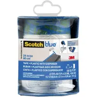 3M Blue Abdeckpapier mit Malerabdeckband