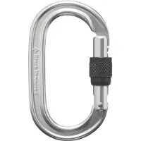 Black Diamond Oval Keylock Screwgate Karabinerhaken