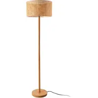 Lux.pro Stehleuchte ’Rochdale’ E27 Gelbbraun