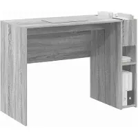 vidaXL Schreibtisch Graues Sonoma Holzwerkstoff 109 x 50 x 78 cm
