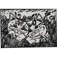Stepp Tataruga Gattini, 1 Seiten, Junge/Mädchen, Einzel Ausmalbild