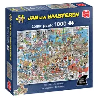 Jan van Haasteren - Die Bäckerei (1000 Teile), 1000 Stück(e), Landschaft, 15 Jahr(e)
