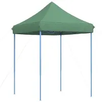 vidaXL Partyzelt 200 x 200 x 306 cm Grün Oxford-Stoff