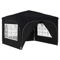 vidaXL Pop-up Partyzelt 290 x 290 x 245 cm Antrazit