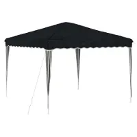 vidaXL Pop-up Partyzelt 288 x 288 x 245 cm Anthrazit Oxford-Stoff