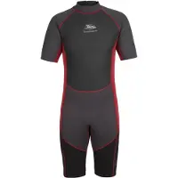 Trespass Argon 3 Mm Kurzarm-shorty Mit Rückenreißverschluss