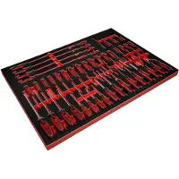 Ks Tools Schraubendreher-Satz in Schaumstoffeinlage, 46-tlg - 821.0046