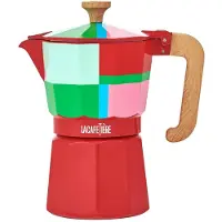 La Cafetière Moka-Kanne für Espresso, Utopian Lines, für 6 Tassen
