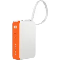 Hyper HyperJuice Flex 10K 30W, 5000 mAh, 30 W, Weiß, Orange