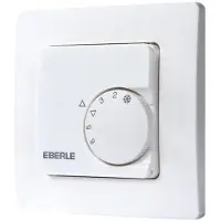 Eberle 191873155111 UP-Raumregler, 5-30C, AC 230V, 1Wechsler, 10A/5A, 50x50, Ausführung Oreg RTR-E 8031-50