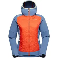 La Sportiva Kap Hybrid Hoody W, Style M39, Farbe 322644 Cherry Tomato/Moonlight, Größe L,