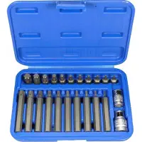 Condor Bitholz: 10 mm, Torx: T10 - T60, Set mit 23 Teilen
