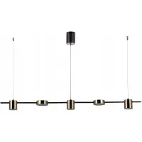 ITALUX LED-Pendelleuchte 30W REMDAL PND-16374-5-BK-3K