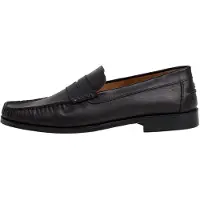Hackett London für Herren. HMS200146 Cobham Lederschuhe schwarz (45), Wohnung, Keine, Lässig, Klassisch