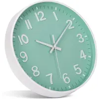 Merkloos Leise 30 cm Wanduhr mit modernem Design