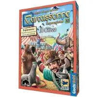Giochi uniti Carcassonne: Il Circo (Italienische Ausgabe) – Brettspiel – – 2-6 Spieler – 7+