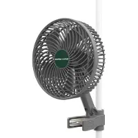 StarTech.com Clip-Ventilator für Grow-Zelt - Clip-Ventilator - 1 Stück - 15,2 cm - Oszillierend - 5 Flügel - 10 Geschwindigkeiten - 2100 U/min