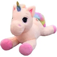 Merkloos Plüsch-Einhorn-Kuscheltier - 38 cm - Rosa