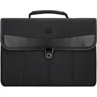 Merkloos Handtasche mit Tragehenkel – Schwarz, 41 cm x 30 cm x 13 cm