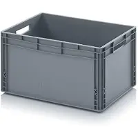 Merkloos Eurocontainer Stapelbox – 60 x 40 x 32 cm – Aus robustem Kunststoff