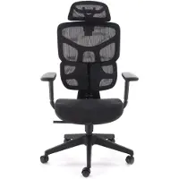 Halmar Stuhl MACAR Schwarz