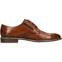 Bugatti man-Herren - Derbies, Oxfords & Mönchsschuhe-311-AO505, Cognac, 42