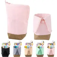 OEM Aufklappbare Etui mit Fach rosa groß