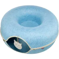 Trixie Donut, zabawka, dla kota, niebieski, filc, o 60 cm