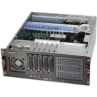 Super Micro Computer B.v. Supermicro SuperChassis 842XTQC-R804B, Rack, Server, Schwarz, ATX, EATX, micro ATX, 4U, 800 W