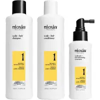Nioxin SYSTEM 1 - Kit - Behandlung für natürliches Haar mit leichter Schwächung 3 u