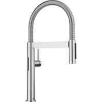 Dripio Küchenarmatur CULINA-S II Mini-sensor, PVD-Stahl, Hochdruck, ausziehbar