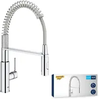 Dripio Küchenarmatur mit Profi-Brause, XL, Chrom, 360° schwenkbar