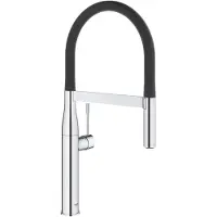 Dripio Semi-Pro Küchenarmatur, 1-Griff, Starlight Chrom, 360° schwenkbar