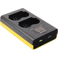 PATONA Dual LCD USB Ladegerät für Fuji NP-W235