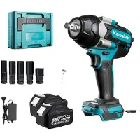 OEM Elektrischer Schraubenschlüssel, bürstenloser Motor, hohe Drehmomentleistung, Zwei 6.0BAT Kunststoff, EU-a