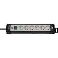 Brennenstuhl Premium-Line Steckdosenleiste mit 6 Steckdosen (Steckdosenleiste mi