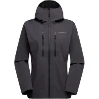 La Sportiva Helixir Shell Jkt W, Onyx/Chalk, M, Mountaineering, Apparel, Top, Woman -
